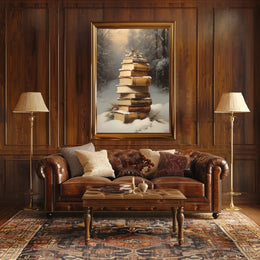 WinterS Tale Of Books Poster
