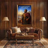 St. Constantine the Great Emperor of Change Poster PosterGoat