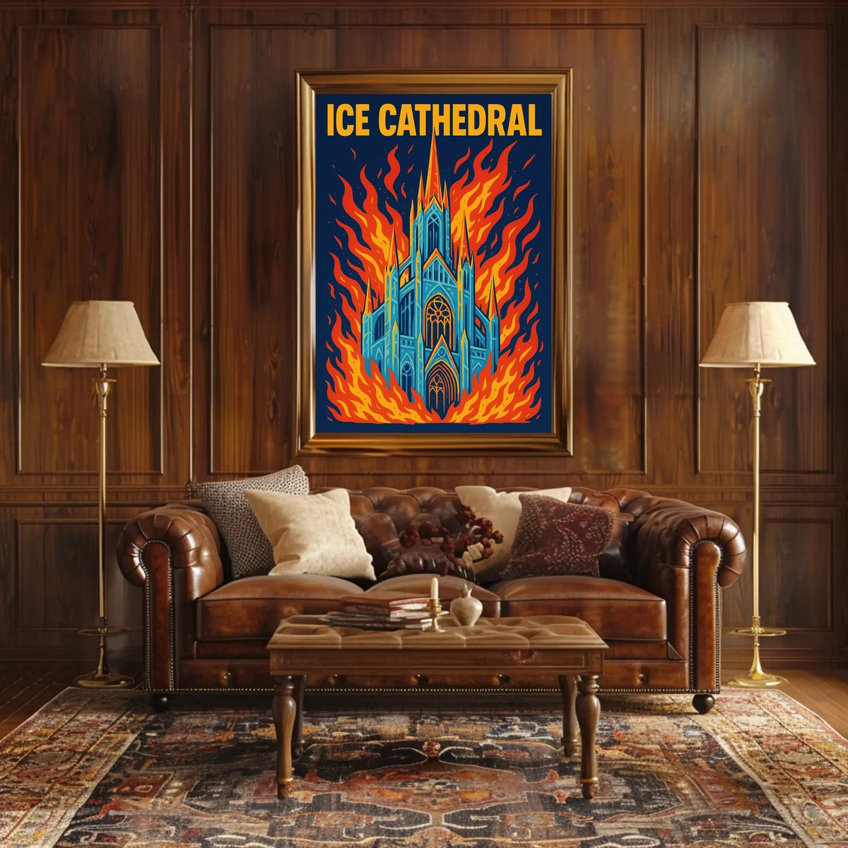 Ice Cathedral Poster