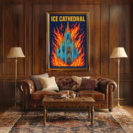 Ice Cathedral Poster