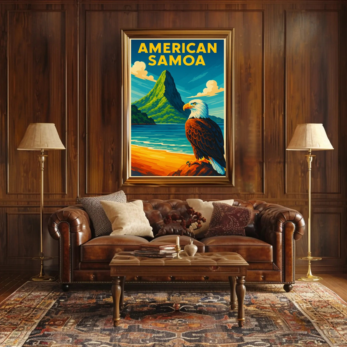 American Samoa Scenic Beauty Poster