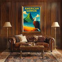 American Samoa Scenic Beauty Poster