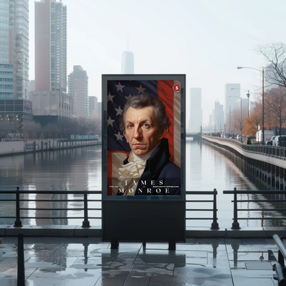James Monroe 5th President Of The United States Portrait