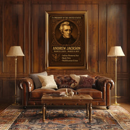 Andrew Jackson 7th President Poster