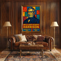 William Henry Harrison 9th President Poster