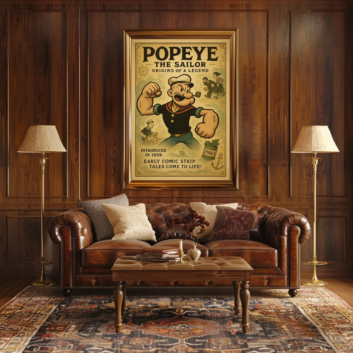 Popeye 1929 Art Poster POP-93