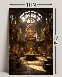 The Steampunk Observatory Poster