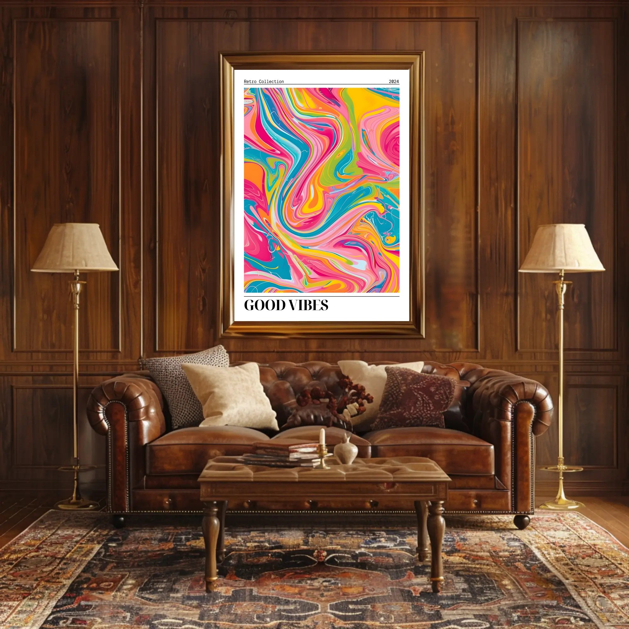 Retro Collection 2024 Abstract or Artistic Poster PosterGoat
