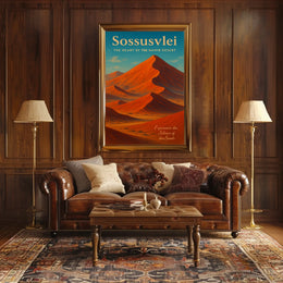 Sossusvlei The Heart of the Namib Desert Poster