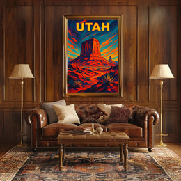 Utah Landscape Poster