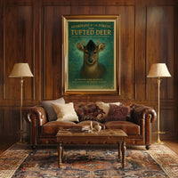 Guardians of the Forest The Tufted Deer Poster