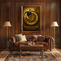 Tracks in Time Jim Thorpe Poster