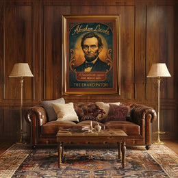 Abraham Lincoln The Emancipator Poster