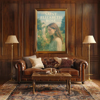 Saint Elizabeth Rose Feast Day Poster