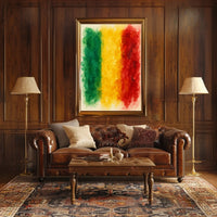 Vibrant Tricolor Poster