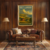 EbeyS Landing National Historical Poster
