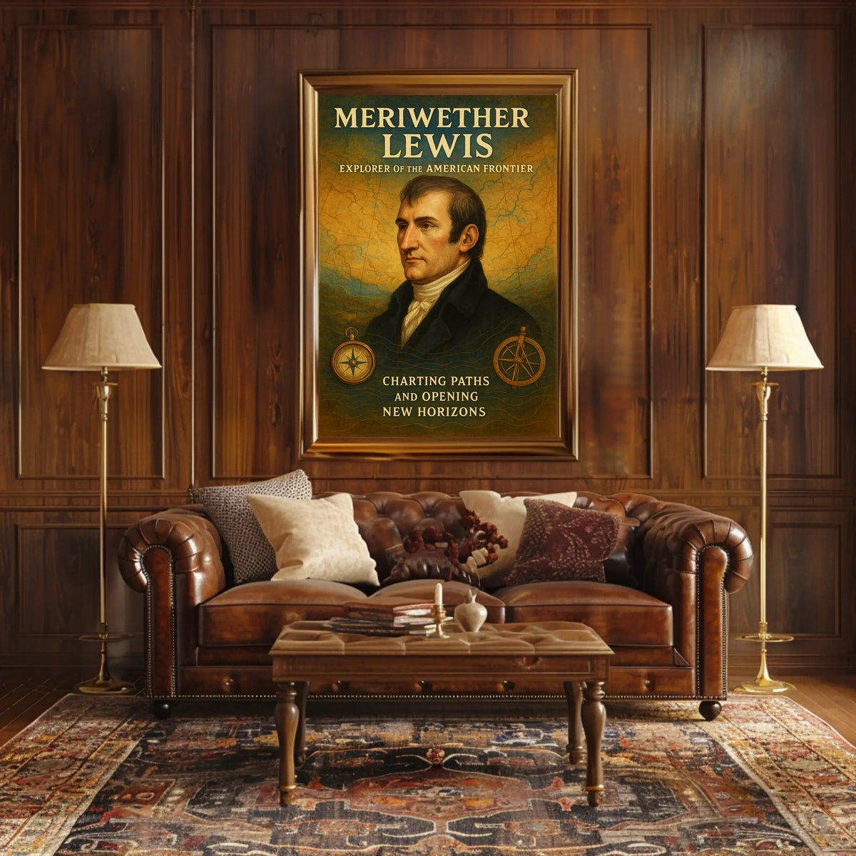 Meriwether Lewis Explorer of the American Frontier Poster