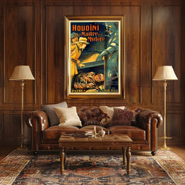 Mystery and Sci-Fi Escape Artistry Futuristic Sci-Fi Poster