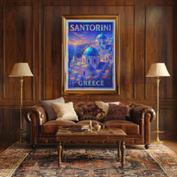 Santorini, Greece Poster