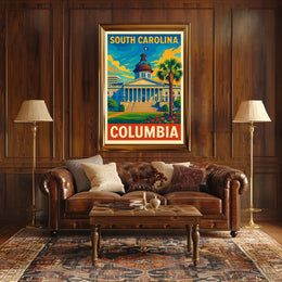Columbia, South Carolina Poster