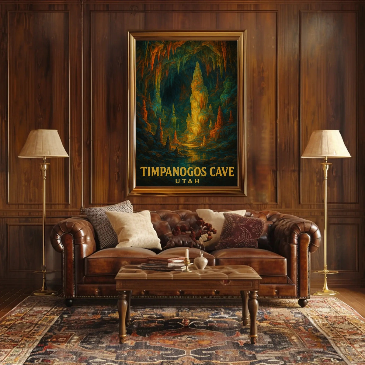 Timpanogos Cave Utah Poster