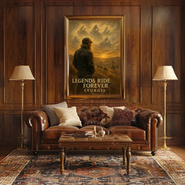 Timeless Brotherhood Motorcycle Adventure Cultural or Heritage Poster