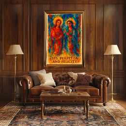 Sts. Perpetua And Felicity Poster