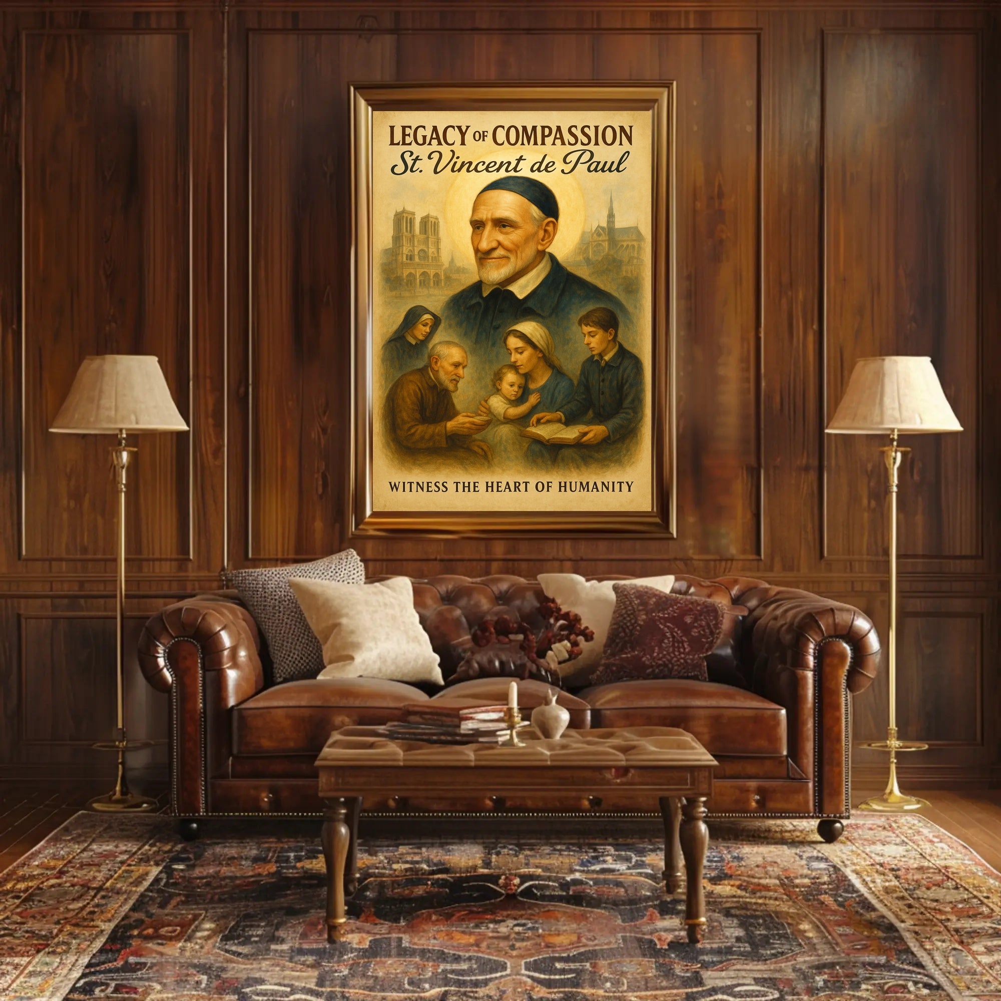 St. Vincent de Paul Cultural or Heritage Poster PosterGoat