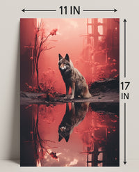Reflections Of The Wild Poster PosterGoat