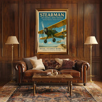 Stearman: The Legend of WWII Training Poster