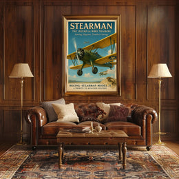 Stearman: The Legend of WWII Training Poster