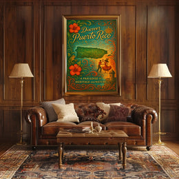 Discover Puerto Rico Poster