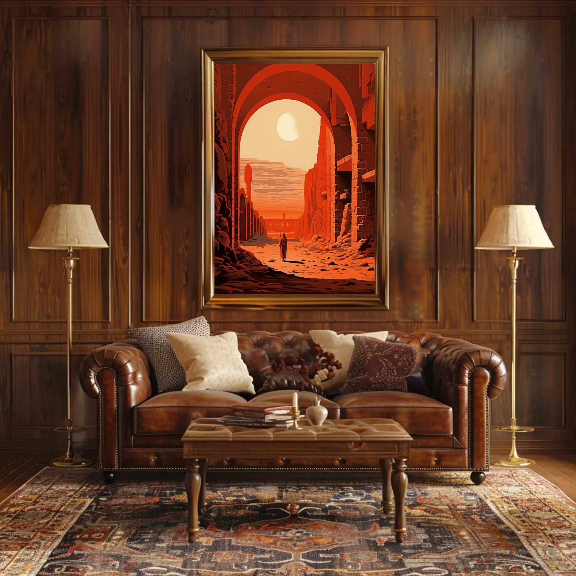 Journey Through The Arches Poster PosterGoat