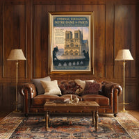 Eternal Elegance: Notre-Dame de Paris Poster PosterGoat