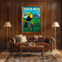 Costa Rica Tropical Paradise Poster