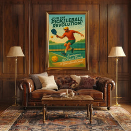Join the Pickleball Revolution Poster