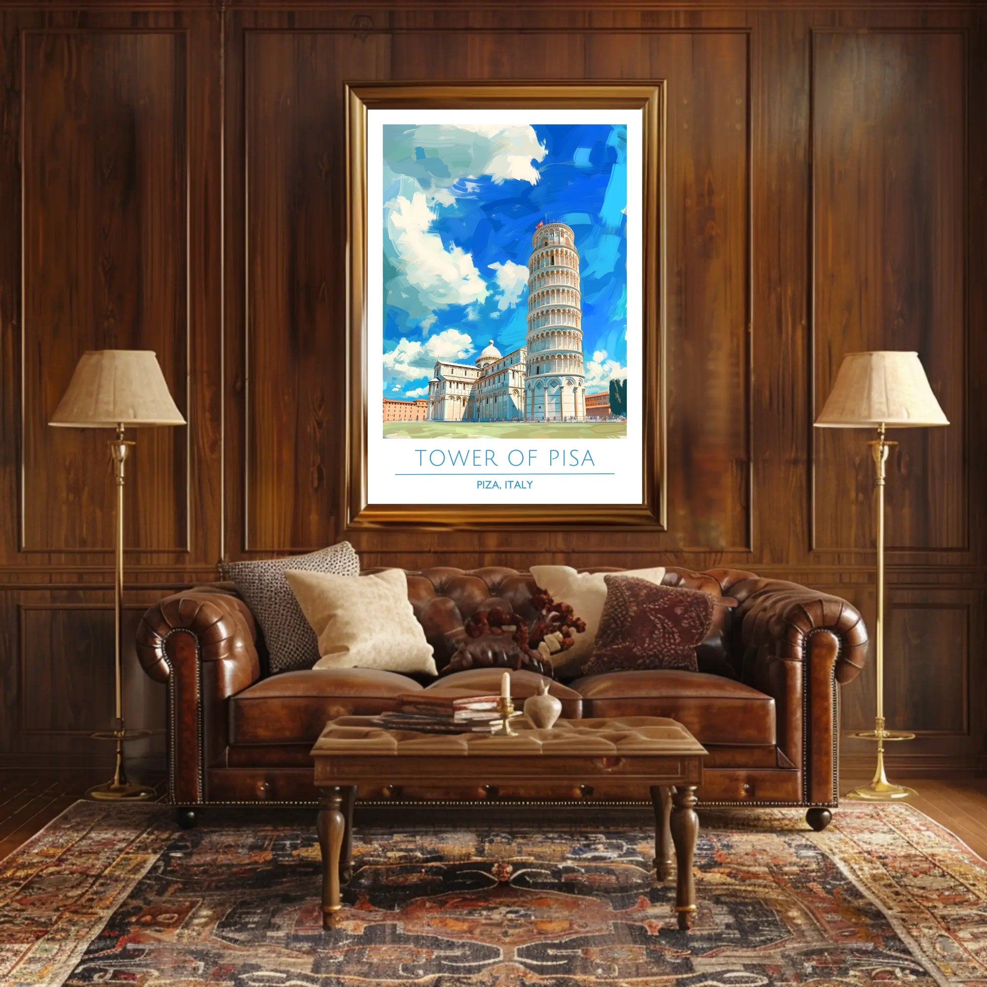 Tower of Pisa Poster