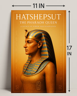 Hatshepsut The Pharaoh Queen Poster PosterGoat