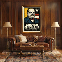 Grover Cleveland 22nd President Poster