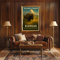 Tallgrass Prairie Of Kansas Poster