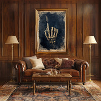 SkeletonS Quill Poster