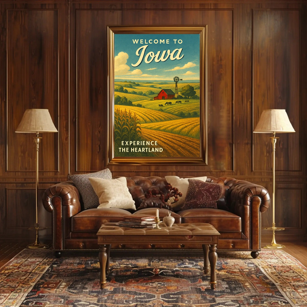 Welcome to Iowa Poster