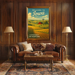Welcome to Iowa Poster