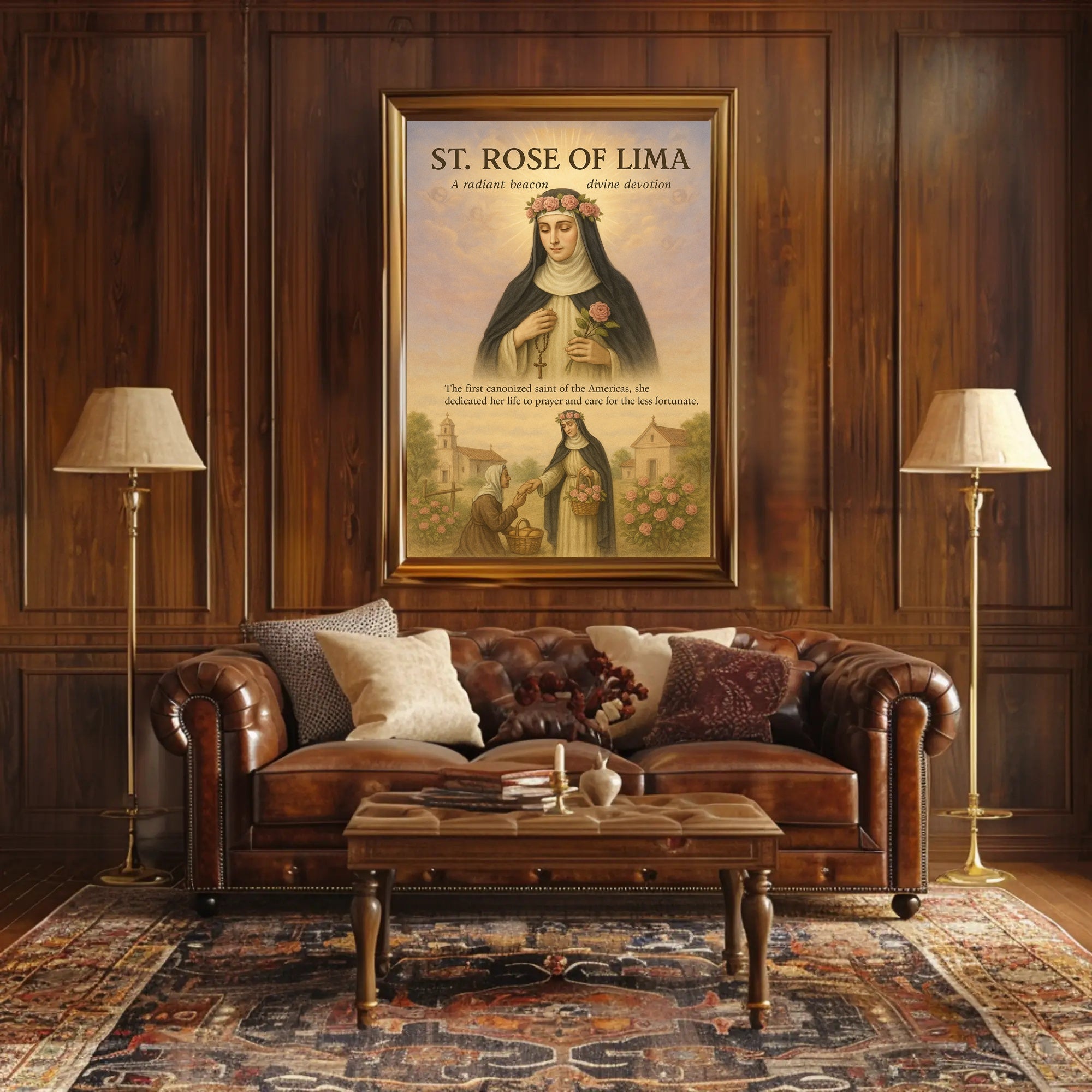 St. Rose of Lima Poster