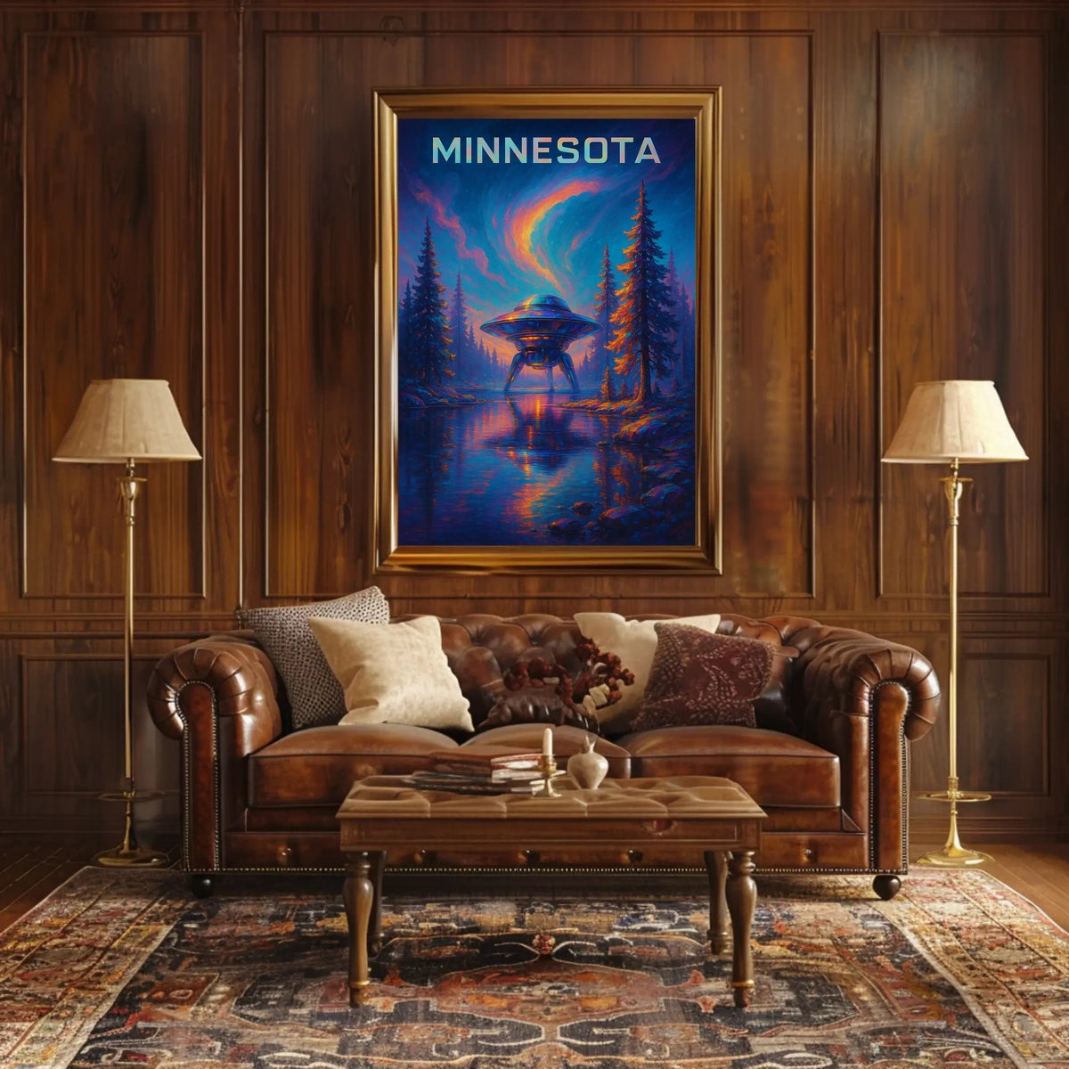 Minnesota A Surreal Landscape Surreal Poster