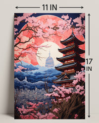 Cherry Blossom Serenity Poster