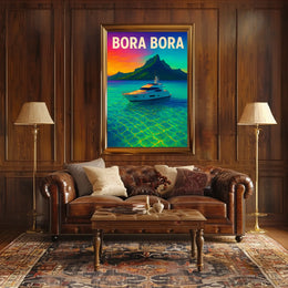 Bora Bora Paradise Poster