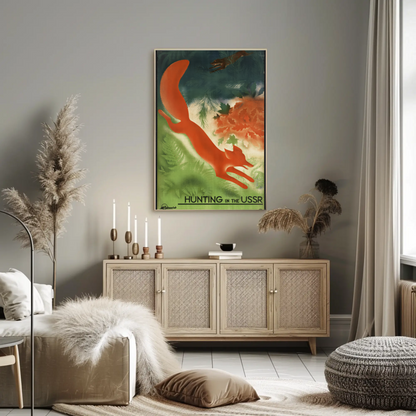 Hunting in the USSR Poster