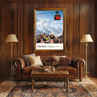 Chamonix-Mont-Blanc: Téléphérique du Brévent Poster PosterGoat