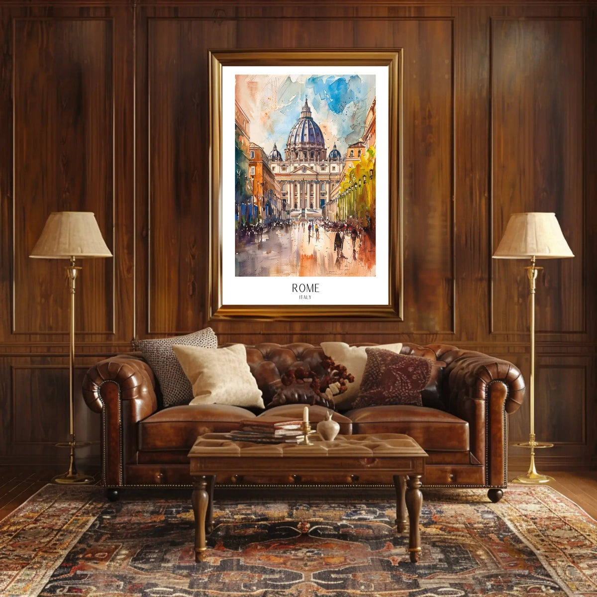Rome Italy Poster